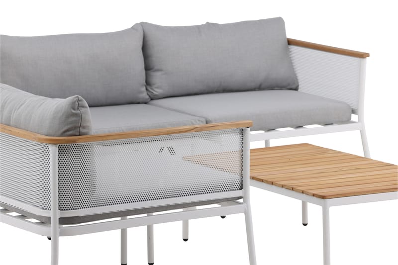 Loungegruppe Nettan Grå/Brun - Venture Home - Loungegrupper - Sofagruppe utendørs