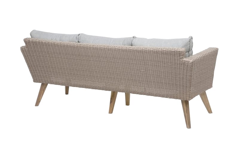 Loungegruppe Vittoria 120 cm - Tre | Natur - Hagemøbler & utemiljø - Loungemøbler - Loungegrupper