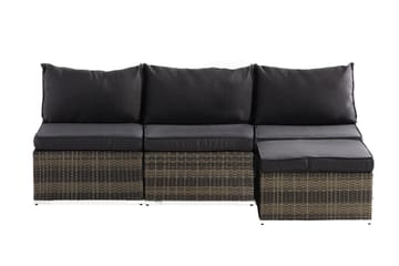 Loungegruppe Wisconsin 3-seters - Grå - Hagemøbler & utemiljø - Loungemøbler - Loungegrupper