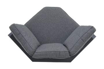 Loungegruppe Palau 5-seter - Tre/Grå - Hagemøbler & utemiljø - Loungemøbler - Loungegrupper