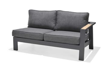 Loungegruppe Palau 5-seter - Tre/Grå - Hagemøbler & utemiljø - Loungemøbler - Loungegrupper