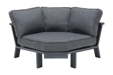 Loungegruppe Palau 5-seter - Tre/Grå - Hagemøbler & utemiljø - Loungemøbler - Loungegrupper