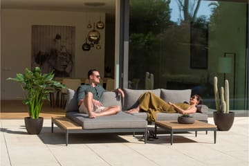 Loungegruppe Panjin 4-seter Svart - Lifestyle Garden - Hagemøbler & utemiljø - Loungemøbler - Loungegrupper
