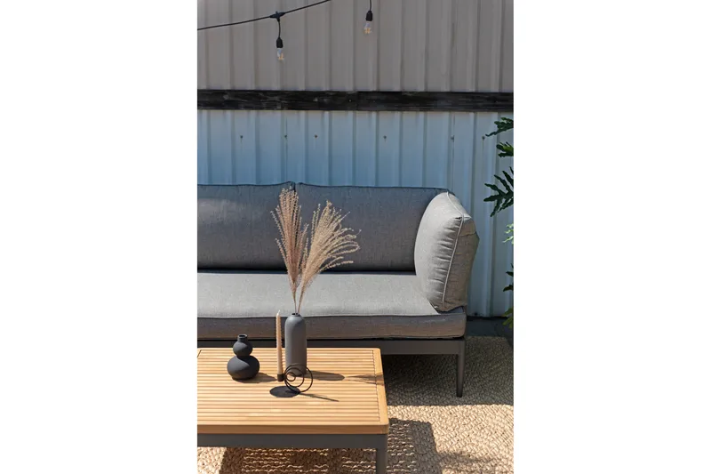 Loungegruppe Panjin 4-seter Svart - Lifestyle Garden - Hagemøbler & utemiljø - Loungemøbler - Loungegrupper