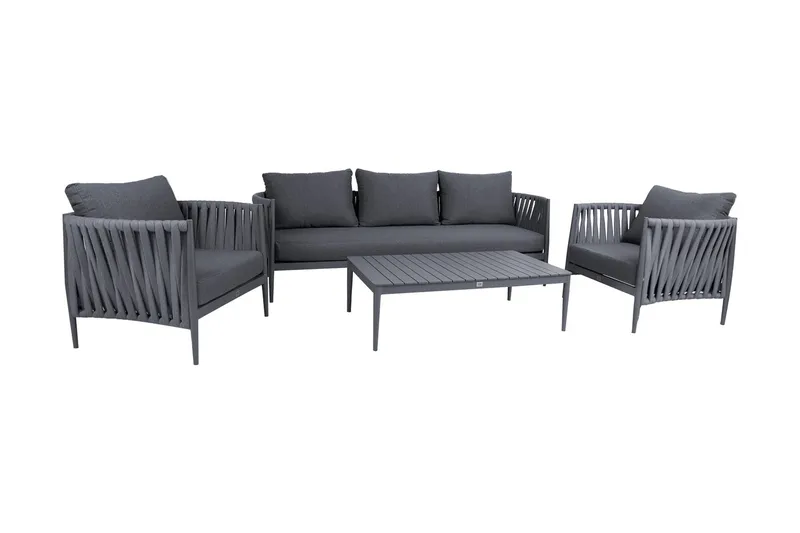 Møbelsett Bremen 4-deler Grå