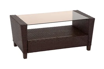 Malmo Loungegruppe Kunstrotting Brun - Dorel Home - Hagemøbler & utemiljø - Loungemøbler - Loungegrupper