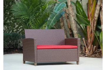 Malmo Loungegruppe Kunstrotting Brun - Dorel Home - Hagemøbler & utemiljø - Loungemøbler - Loungegrupper