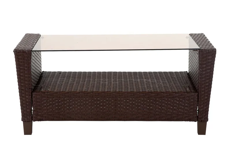 Malmo Loungegruppe Kunstrotting Brun - Dorel Home - Hagemøbler & utemiljø - Loungemøbler - Loungegrupper