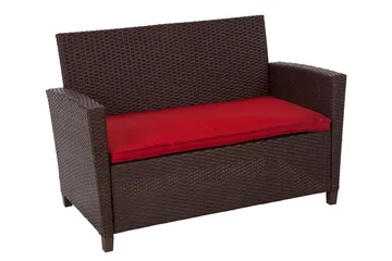 Malmo Loungegruppe Kunstrotting Brun - Dorel Home - Hagemøbler & utemiljø - Loungemøbler - Loungegrupper