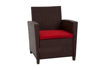 Malmo Loungegruppe Kunstrotting Brun - Dorel Home - Hagemøbler & utemiljø - Loungemøbler - Loungegrupper