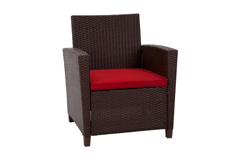 Malmo Loungegruppe Kunstrotting Brun - Dorel Home - Hagemøbler & utemiljø - Loungemøbler - Loungegrupper