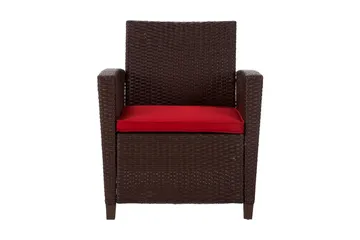 Malmo Loungegruppe Kunstrotting Brun - Dorel Home - Hagemøbler & utemiljø - Loungemøbler - Loungegrupper