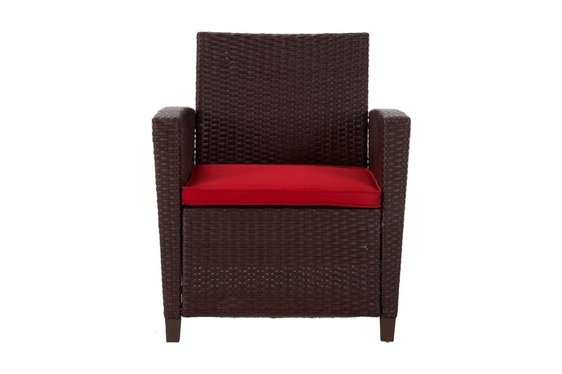 Malmo Loungegruppe Kunstrotting Brun - Dorel Home - Hagemøbler & utemiljø - Loungemøbler - Loungegrupper