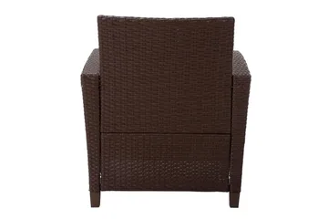 Malmo Loungegruppe Kunstrotting Brun - Dorel Home - Hagemøbler & utemiljø - Loungemøbler - Loungegrupper