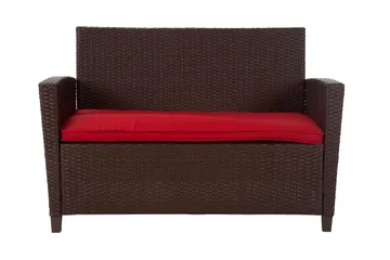 Malmo Loungegruppe Kunstrotting Brun - Dorel Home - Hagemøbler & utemiljø - Loungemøbler - Loungegrupper