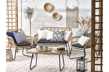 Malvedo Hagegruppe - Tre/Natur - Hagemøbler & utemiljø - Loungemøbler - Loungegrupper