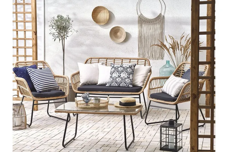 Malvedo Hagegruppe - Tre/Natur - Hagemøbler & utemiljø - Loungemøbler - Loungegrupper