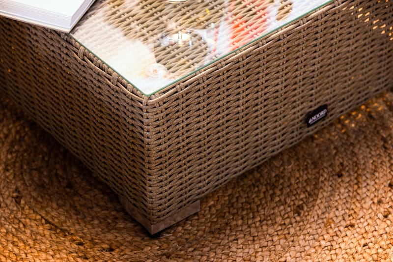 Marcus Loungegruppe - Grått Bord Hjørnesofa Lenestol - Hagemøbler & utemiljø - Loungemøbler - Loungegrupper