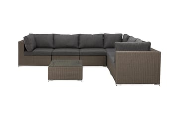 Marcus Loungegruppe - Grått Bord Hjørnesofa - Hagemøbler & utemiljø - Loungemøbler - Loungegrupper