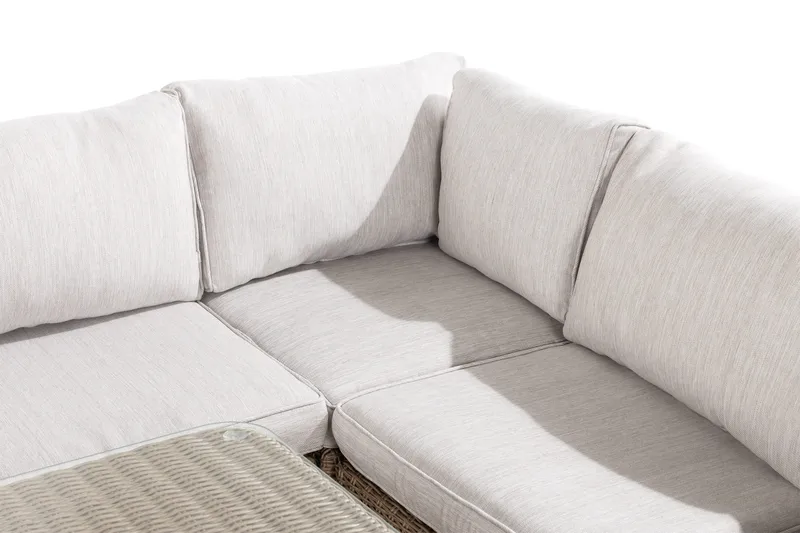 Marcus Loungegruppe - Natur Bord 1 Armlene - Hagemøbler & utemiljø - Loungemøbler - Loungegrupper