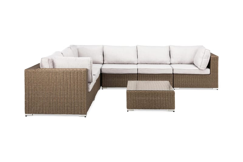 Marcus Loungegruppe, Natur Bord Hjørnesofa