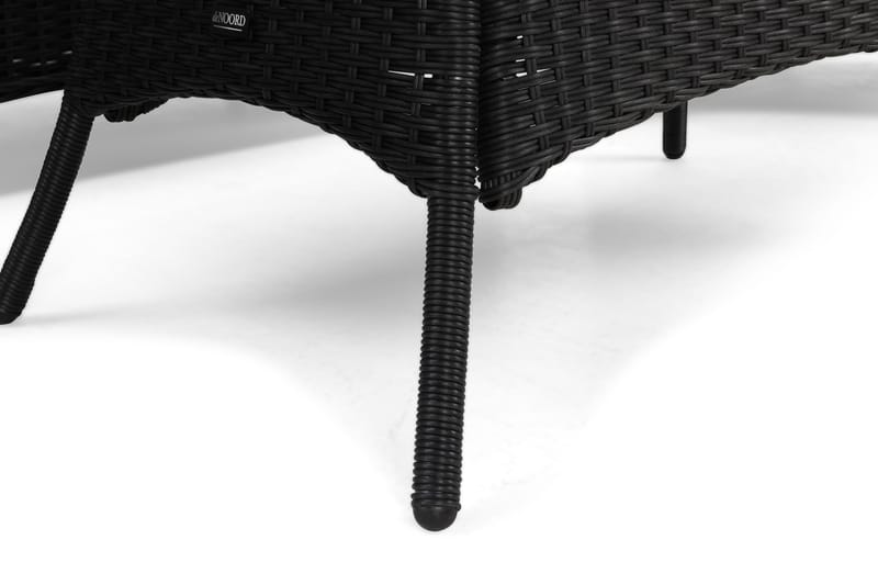 Marcus Sofagruppe 2-seter Ink. Lenestoler - Svart - Hagemøbler & utemiljø - Loungemøbler - Loungegrupper