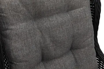 Marcus Sofagruppe 2-seter Ink. Lenestoler - Svart - Hagemøbler & utemiljø - Loungemøbler - Loungegrupper