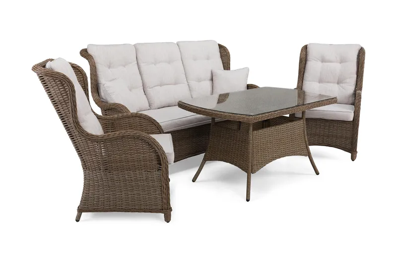 Marcus Sofagruppe - Natur - Hagemøbler & utemiljø - Loungemøbler - Loungegrupper