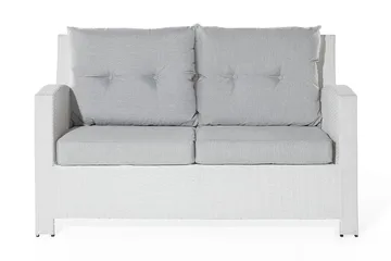Marino Loungegruppe 146 cm - Hvit - Hagemøbler & utemiljø - Loungemøbler - Loungegrupper