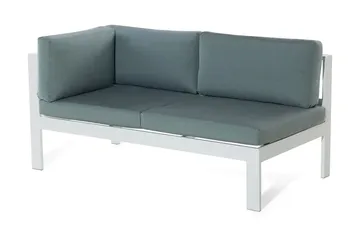 Messina Loungegruppe 147 cm - Hvit - Hagemøbler & utemiljø - Loungemøbler - Loungegrupper