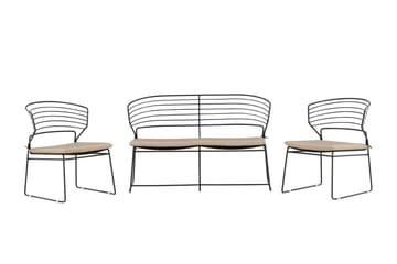 Milano Loungegruppe - Beige - Hagemøbler & utemiljø - Loungemøbler - Loungegrupper