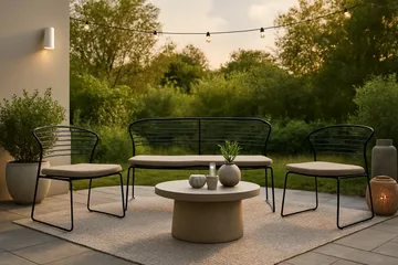 Milano Loungegruppe - Beige - Hagemøbler & utemiljø - Loungemøbler - Loungegrupper