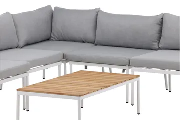 Nettan Loungegruppe - Grå/Brun - Hagemøbler & utemiljø - Loungemøbler - Loungegrupper