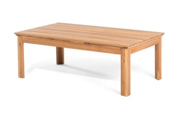 Pacific Loungegruppe 130 cm - Tre / Natur - Hagemøbler & utemiljø - Loungemøbler - Loungegrupper