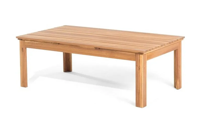 Pacific Loungegruppe 130 cm - Tre / Natur - Hagemøbler & utemiljø - Loungemøbler - Loungegrupper