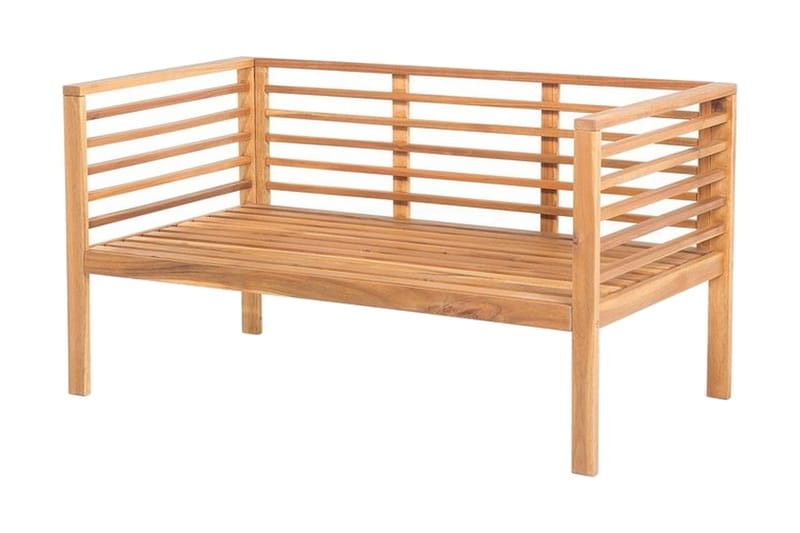 Pacific Loungegruppe 130 cm - Tre / Natur - Hagemøbler & utemiljø - Loungemøbler - Loungegrupper