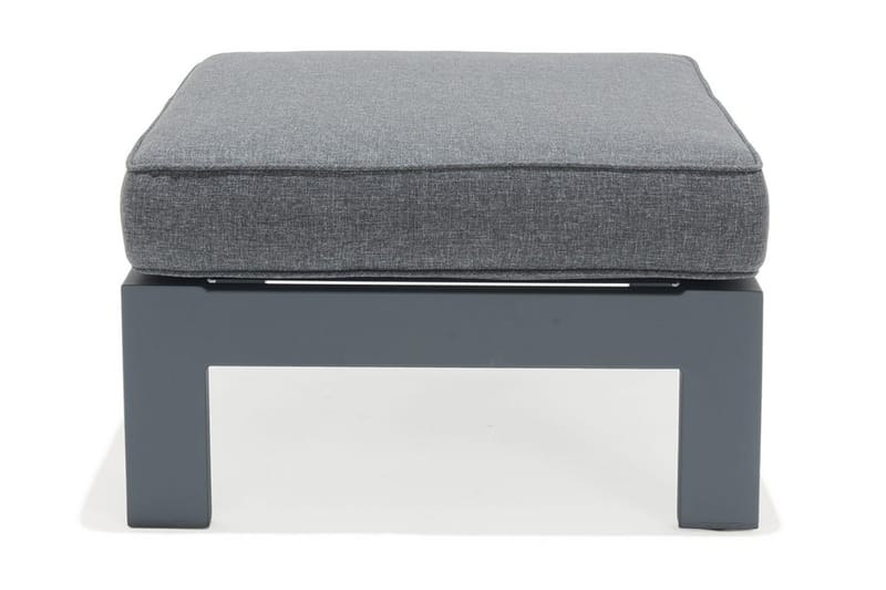 Palau Lenestol med Fotskammel - Grå - Hagemøbler & utemiljø - Loungemøbler - Loungestol utendørs