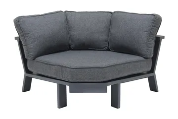 Palau Loungegruppe 5-seter - Tre/Grå - Hagemøbler & utemiljø - Loungemøbler - Loungegrupper