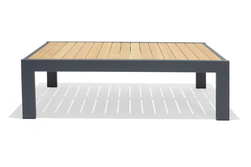 Palau Loungegruppe 6-seter - Tre/Grå - Hagemøbler & utemiljø - Loungemøbler - Loungegrupper