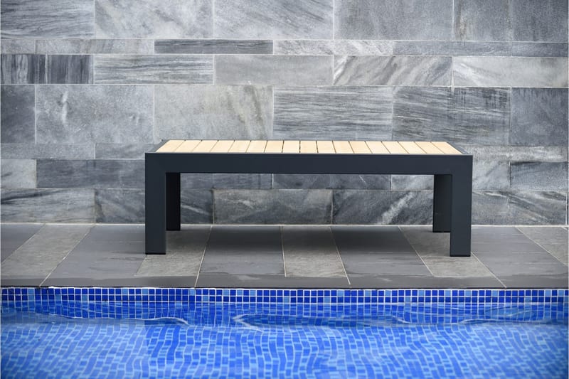 Palau Loungegruppe 6-seter - Tre/Grå - Hagemøbler & utemiljø - Loungemøbler - Loungegrupper