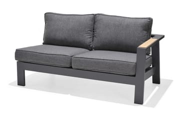 Palau Loungegruppe 6-seter - Tre/Grå - Hagemøbler & utemiljø - Loungemøbler - Loungegrupper