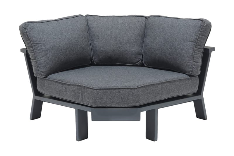 Palau Loungegruppe 6-seter - Tre/Grå - Hagemøbler & utemiljø - Loungemøbler - Loungegrupper