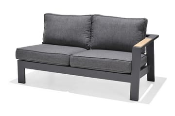 Palau Loungegruppe 8-seter - Tre/Grå - Hagemøbler & utemiljø - Loungemøbler - Loungegrupper