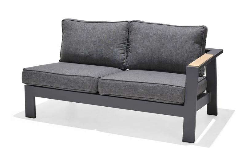 Palau Loungegruppe 8-seter - Tre/Grå - Hagemøbler & utemiljø - Loungemøbler - Loungegrupper