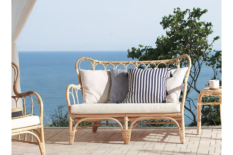 Pedagne Lounge gruppe 4-seter - Rotting / Beige - Hagemøbler & utemiljø - Loungemøbler - Loungegrupper