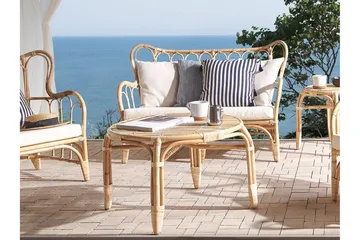 Pedagne Lounge gruppe 4-seter - Rotting / Beige - Hagemøbler & utemiljø - Loungemøbler - Loungegrupper