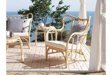 Pedagne Lounge gruppe 4-seter - Rotting / Beige - Hagemøbler & utemiljø - Loungemøbler - Loungegrupper