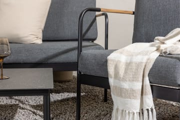 Pehnna Sofa Gruppe 5-seter - Svart - Hagemøbler & utemiljø - Loungemøbler - Loungegrupper