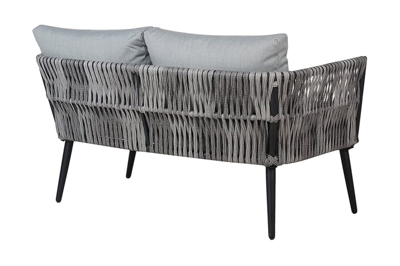 Preveza Loungegruppe 120 cm - Grå - Hagemøbler & utemiljø - Loungemøbler - Loungegrupper