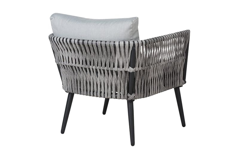 Preveza Loungegruppe 120 cm - Grå - Hagemøbler & utemiljø - Loungemøbler - Loungegrupper